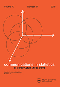 Cover image for Communications in Statistics - Theory and Methods, Volume 47, Issue 14, 2018