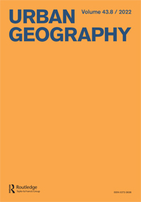 Cover image for Urban Geography, Volume 43, Issue 8, 2022