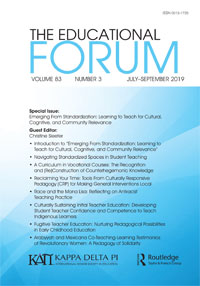 Cover image for The Educational Forum, Volume 83, Issue 3, 2019