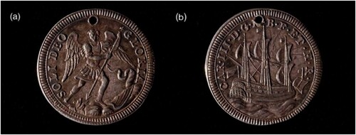 Figure 7 (A and B) King Charles III touch-piece(Aberdeen Archives, Gallery and Museums)