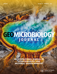 Cover image for Geomicrobiology Journal, Volume 40, Issue 6, 2023