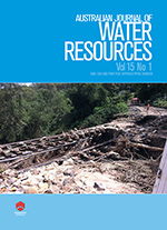 Cover image for Australasian Journal of Water Resources, Volume 15, Issue 1, 2011