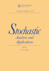 Cover image for Stochastic Analysis and Applications, Volume 40, Issue 5, 2022