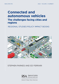 Cover image for Regional Studies Policy Impact Books, Volume 4, Issue 1, 2022