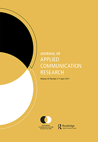 Cover image for Journal of Applied Communication Research, Volume 45, Issue 2, 2017
