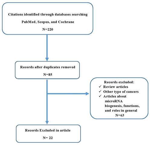 Figure 1. PRISMA chart. The flow chart shows the detailed study selection process of systematic review.