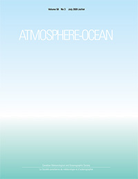 Cover image for Atmosphere-Ocean, Volume 58, Issue 3, 2020