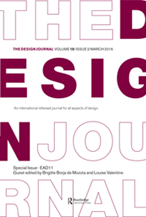 Cover image for The Design Journal, Volume 19, Issue 2, 2016