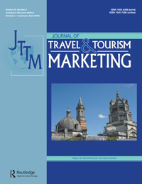 Cover image for Journal of Travel & Tourism Marketing, Volume 33, Issue 2, 2016