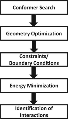 Figure 1. Workflow of simulations/data processing.