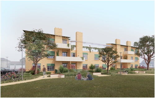 Figure 3. The proposed RRR refurbishment to 42 Ascot Street, Ascot Vale Estate. Image by OFFICE.