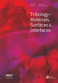 Cover image for Tribology - Materials, Surfaces & Interfaces, Volume 5, Issue 4, 2011