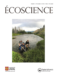 Cover image for Écoscience, Volume 31, Issue 1-2, 2024