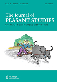 Cover image for The Journal of Peasant Studies, Volume 46, Issue 7, 2019