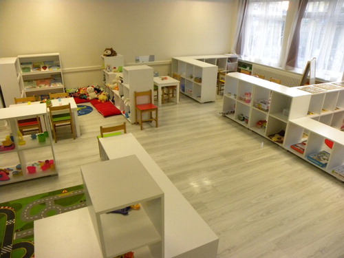 Figure 2. A view of the classroom after redesign.