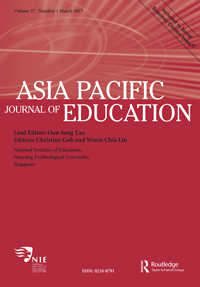 Cover image for Asia Pacific Journal of Education, Volume 37, Issue 1, 2017