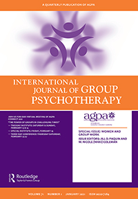 Cover image for International Journal of Group Psychotherapy, Volume 71, Issue 1, 2021