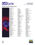 Cover image for Cell Cycle, Volume 8, Issue 18, 2009
