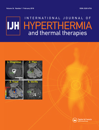 Cover image for International Journal of Hyperthermia, Volume 34, Issue 1, 2018
