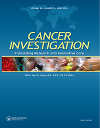 Cover image for Cancer Investigation, Volume 34, Issue 5, 2016