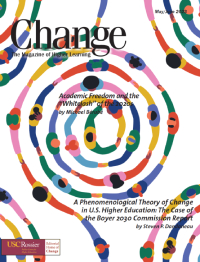Cover image for Change: The Magazine of Higher Learning, Volume 55, Issue 3, 2023