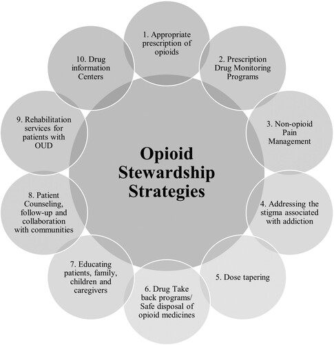 Figure 1. Opioid stewardship strategies.