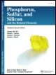 Cover image for Phosphorus, Sulfur, and Silicon and the Related Elements, Volume 113, Issue 1-4, 1996