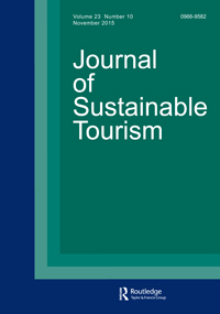 Cover image for Journal of Sustainable Tourism, Volume 23, Issue 10, 2015