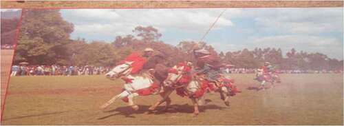 Figure 1. Gugis game in annual religious celebration