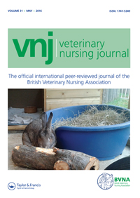 Cover image for Veterinary Nursing Journal, Volume 31, Issue 5, 2016