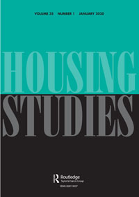 Cover image for Housing Studies, Volume 35, Issue 1, 2020