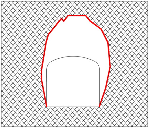 Figure 11. Schematic of roof collapse.