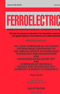 Cover image for Ferroelectrics, Volume 528, Issue 1, 2018