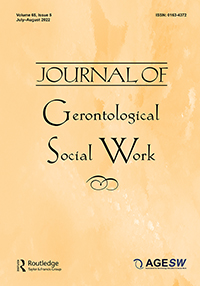Cover image for Journal of Gerontological Social Work, Volume 65, Issue 5, 2022