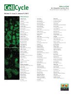 Cover image for Cell Cycle, Volume 12, Issue 2, 2013