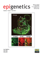 Cover image for Epigenetics, Volume 7, Issue 4, 2012