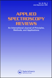Cover image for Applied Spectroscopy Reviews, Volume 52, Issue 5, 2017