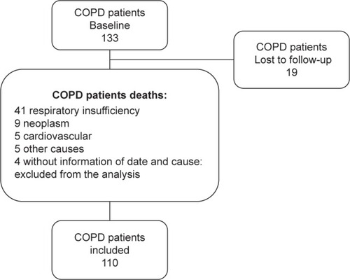 Figure 1 Flowchart of all patients included in the study.