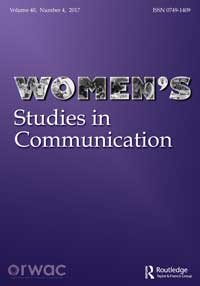Cover image for Women's Studies in Communication, Volume 40, Issue 4, 2017