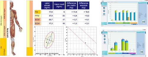 Figure 2 Accelerometer reports from software dedicated to lifestyle analysis.