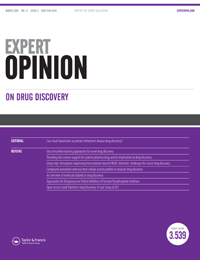 Cover image for Expert Opinion on Drug Discovery, Volume 11, Issue 3, 2016