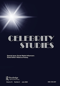 Cover image for Celebrity Studies, Volume 15, Issue 2, 2024