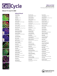 Cover image for Cell Cycle, Volume 19, Issue 14, 2020