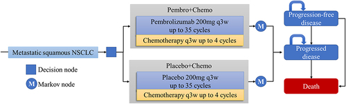 Figure 1 Diagram of Markov model.