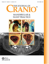 Cover image for CRANIO®, Volume 28, Issue 4, 2010