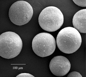 Figure 3 ESEM micrographs of MCMS (× 1500).