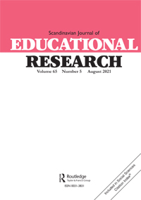Cover image for Scandinavian Journal of Educational Research, Volume 65, Issue 5, 2021