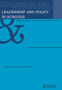 Cover image for Leadership and Policy in Schools, Volume 18, Issue 1, 2019