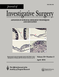 Cover image for Journal of Investigative Surgery, Volume 29, Issue 2, 2016