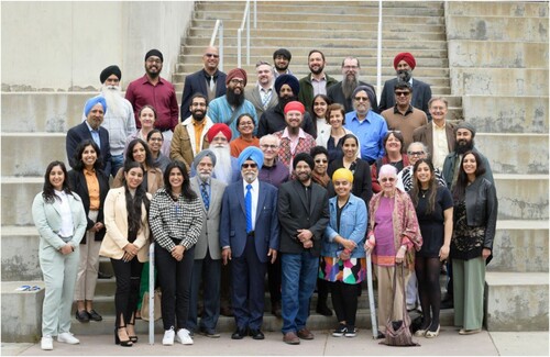 Figure 14. A group photograph of the participants in the 8th Sikh Studies Conference at UCR.